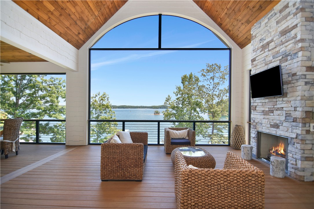 A picture of Salem Waterfront Homes: High-End Design That Frames Lake Keowee with The Cason Group