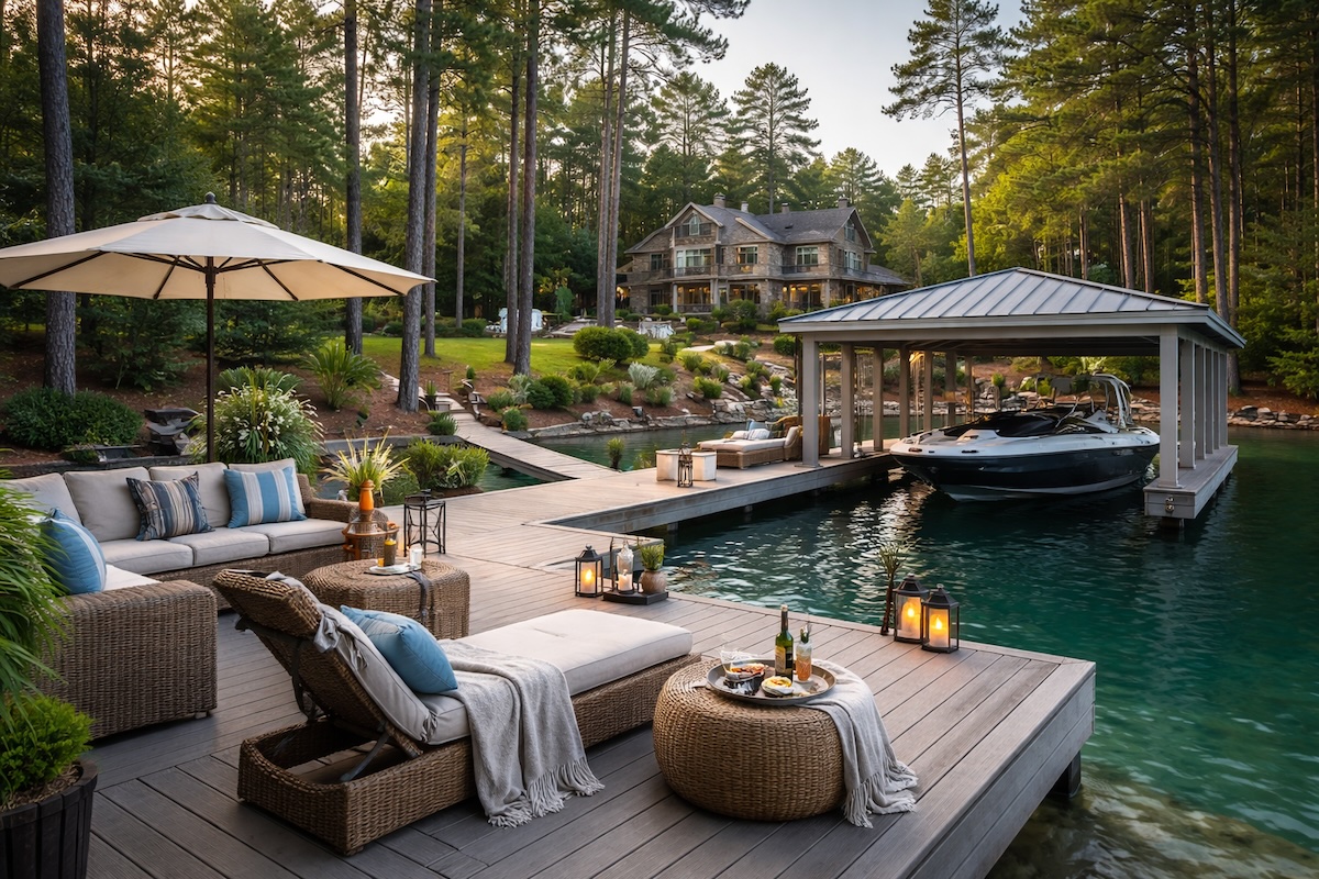 A picture of Luxury Living: Waterfront Homes & Lots on Lake Keowee with The Cason Group